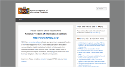 Desktop Screenshot of nfoic.net